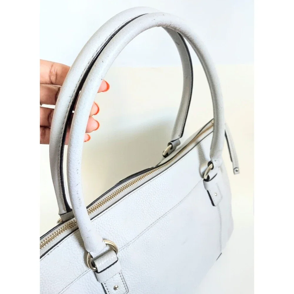 Kate Spade New York Putty Color Large Shoulder Bag 14.5